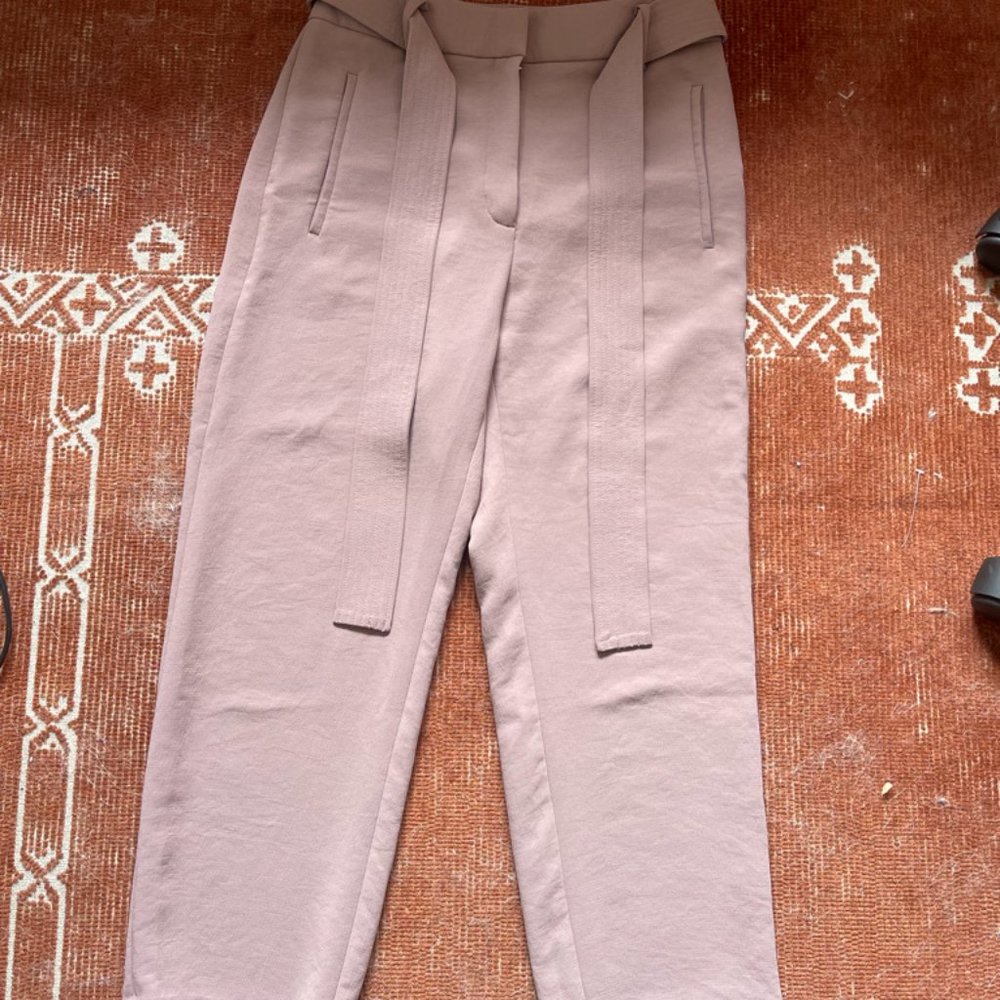 Aritzia - Wilfred Tie-Front Pants